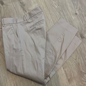 Tan J Crew CityFit Pants